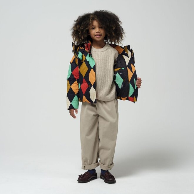 Gosoaky | Crabbie Pattie Winterjas Rainbow Argyle