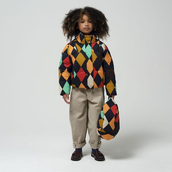 Gosoaky | Crabbie Pattie Winterjas Rainbow Argyle