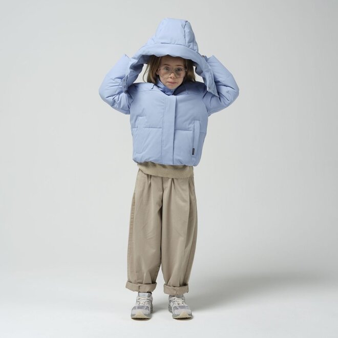 Gosoaky | Crabbie Pattie Winterjas Chambray Blue