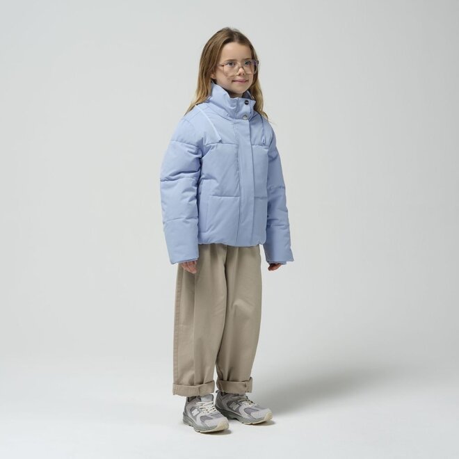Gosoaky | Crabbie Pattie Winterjas Chambray Blue