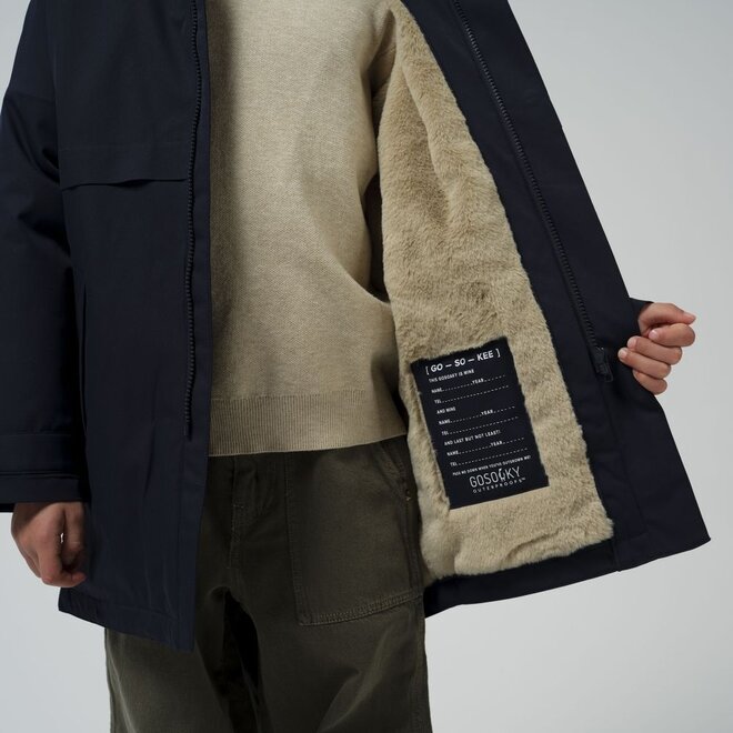 Gosoaky | Desert Fox Winterjas Sky Captain Blue