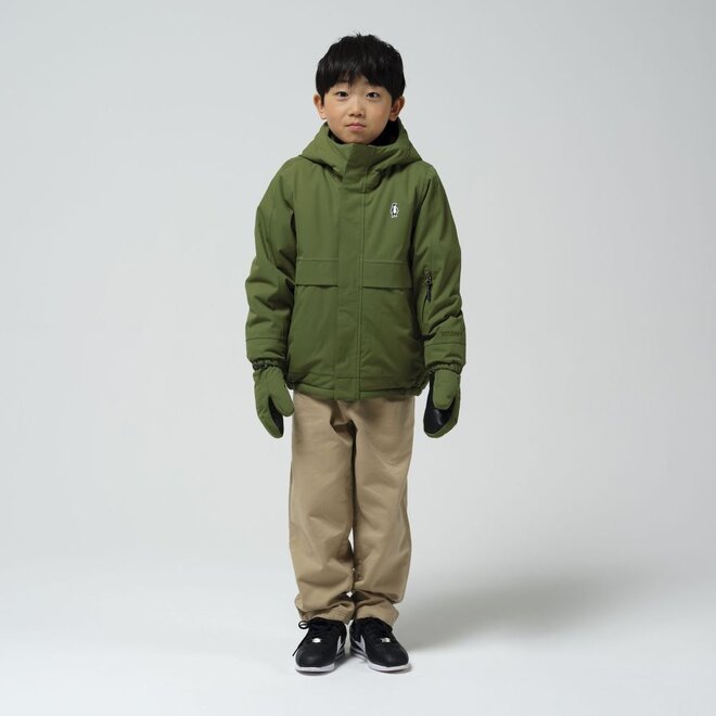 Gosoaky | Smooth Lion Winterjas Pesto Green