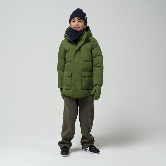 Gosoaky | Tiger Eye Winterjas Pesto Green