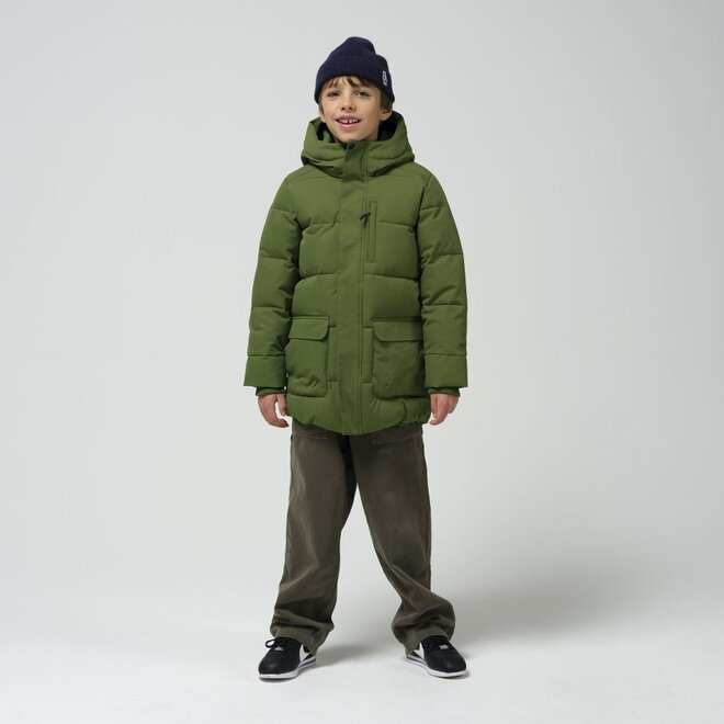 Gosoaky | Tiger Eye Winterjas Pesto Green