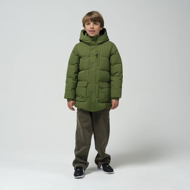 Gosoaky | Tiger Eye Winterjas Pesto Green