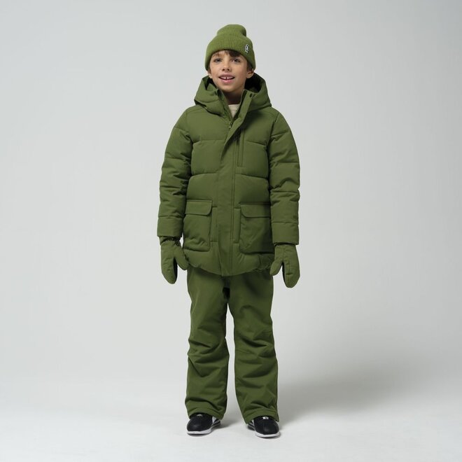 Gosoaky | Tiger Eye Winterjas Pesto Green