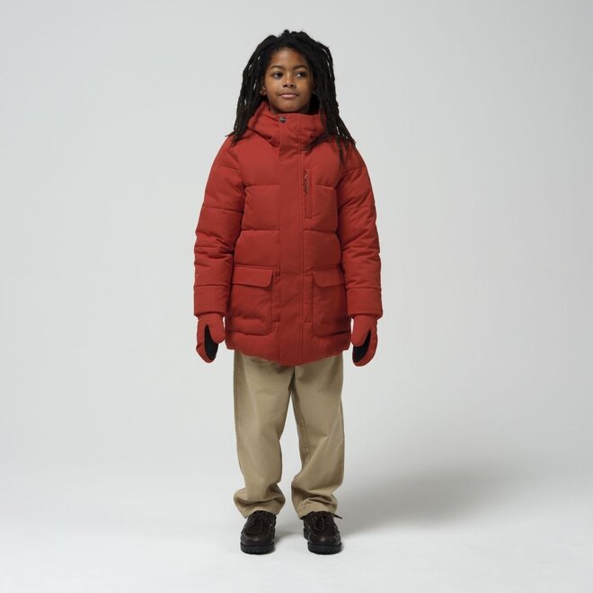 Gosoaky | Tiger Eye Winterjas Valliant Poppy Red