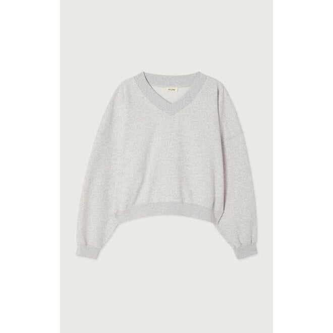 American Vintage | Baptown Sweater Grey Melange