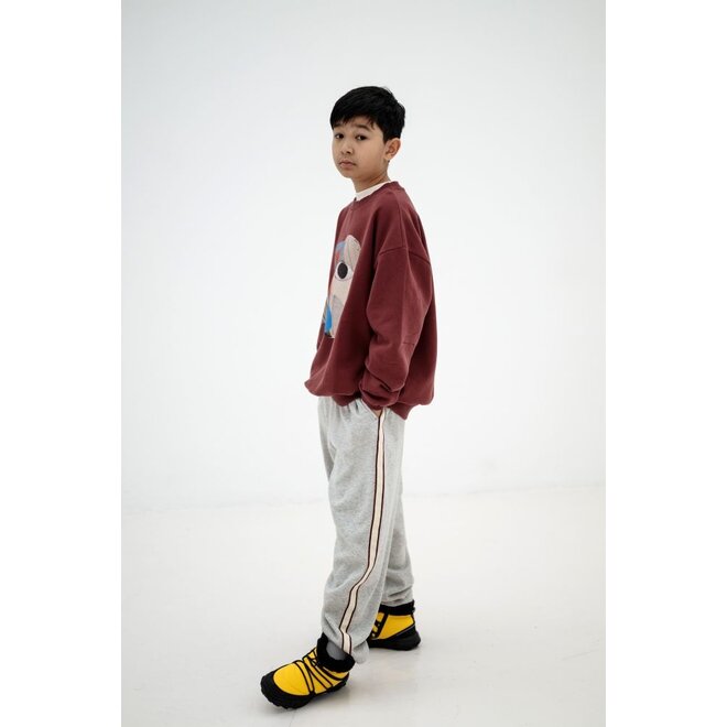 Repose ams | Cozy Drop Sweater Mulberry Rocket