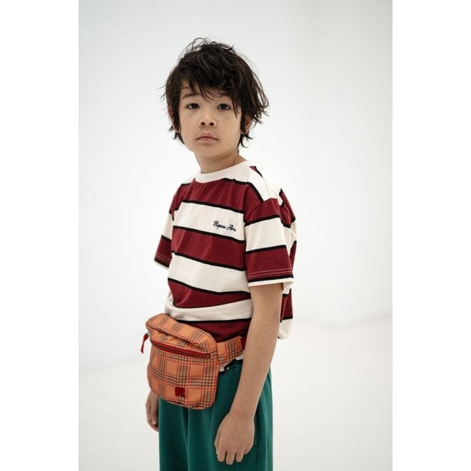 Repose ams | Tee Shirt Mulberry Stripe