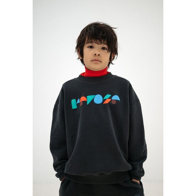 Repose ams | Cozy Drop Sweater Moonless Night Black