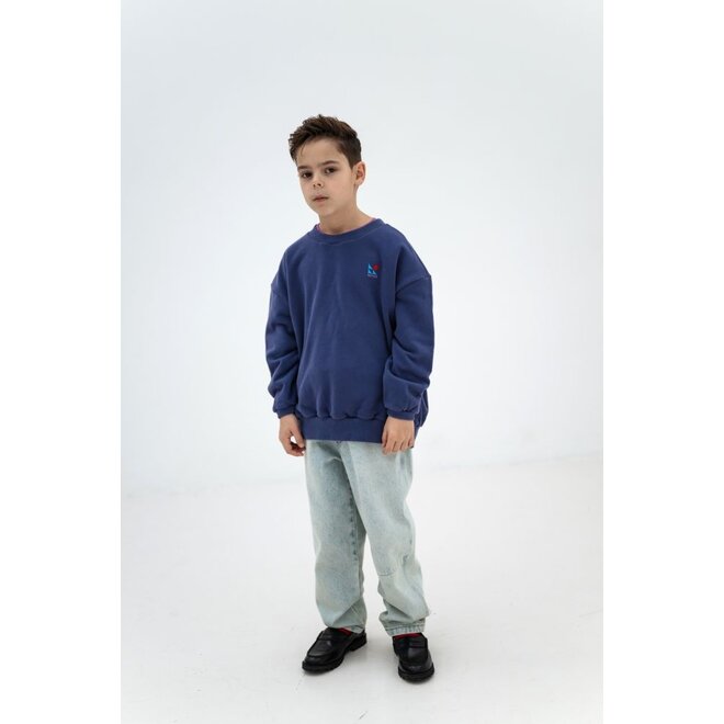 Repose ams | Cozy Drop Sweater Eclipse Blue