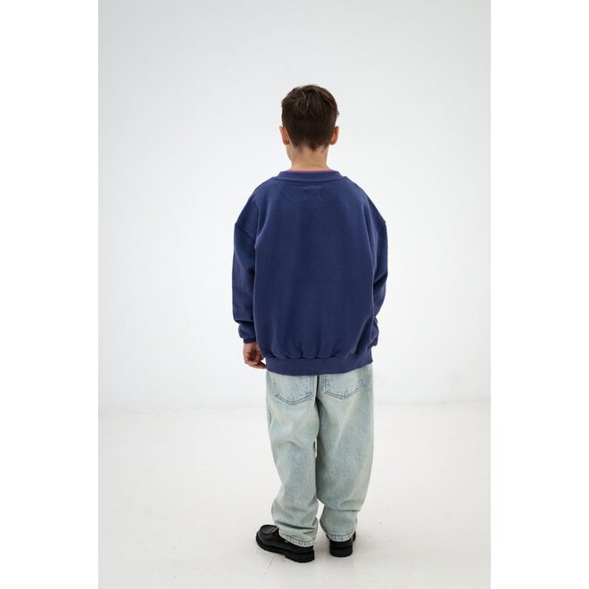 Repose ams | Cozy Drop Sweater Eclipse Blue