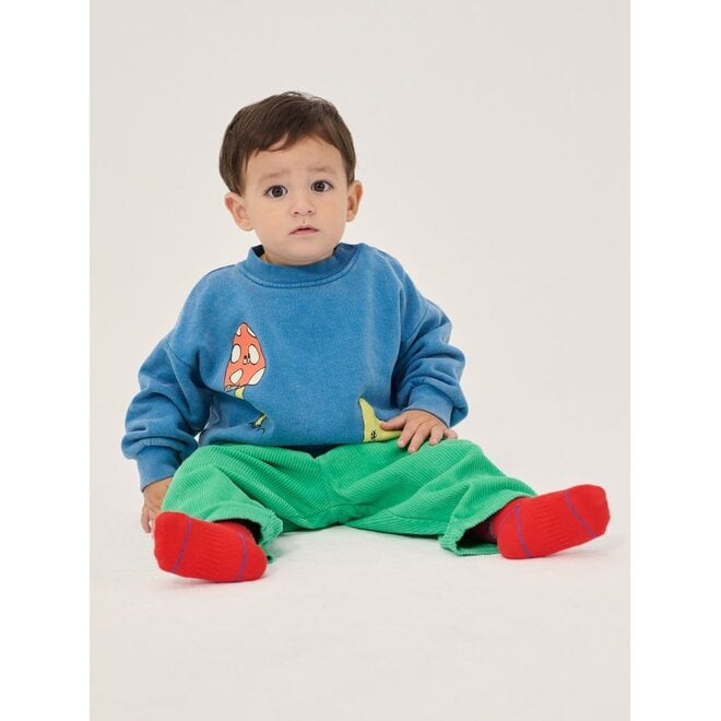 Bobo Choses | Mush Monster Duo Sweatshirt Blue