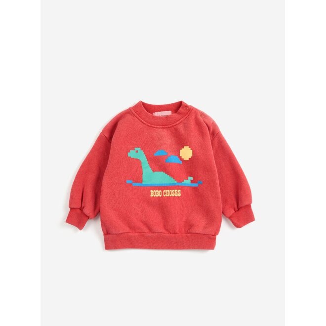 Lake Monster sweatshirt Red