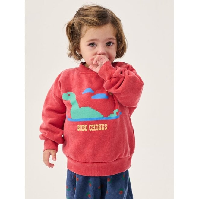 Lake Monster sweatshirt Red