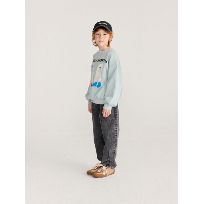 Bobo Choses | Booty Ghosts Sweatshirt Light Blue
