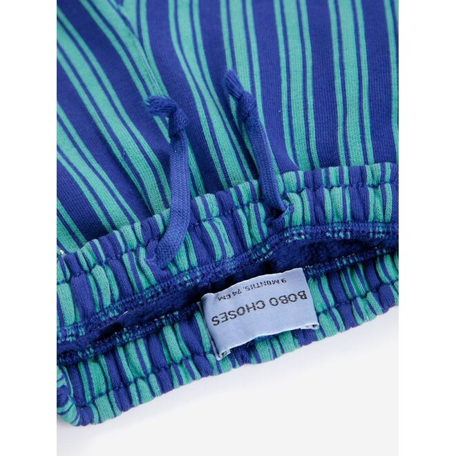 Bobo Choses | Booo Bo Choses Tag Stripes Jogging Pants Blue