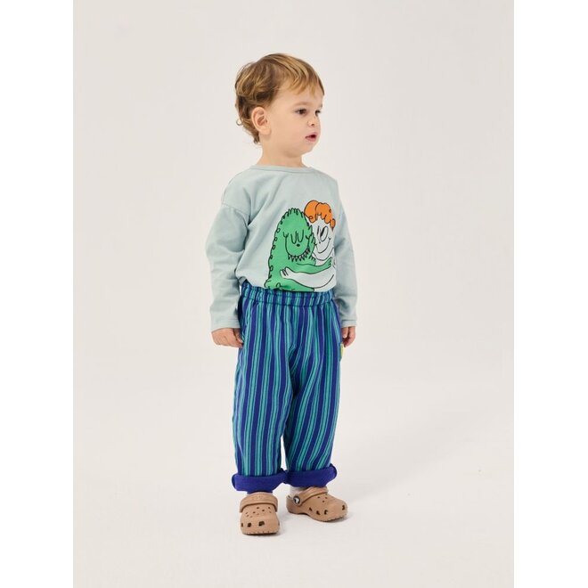 Bobo Choses | Booo Bo Choses Tag Stripes Jogging Pants Blue