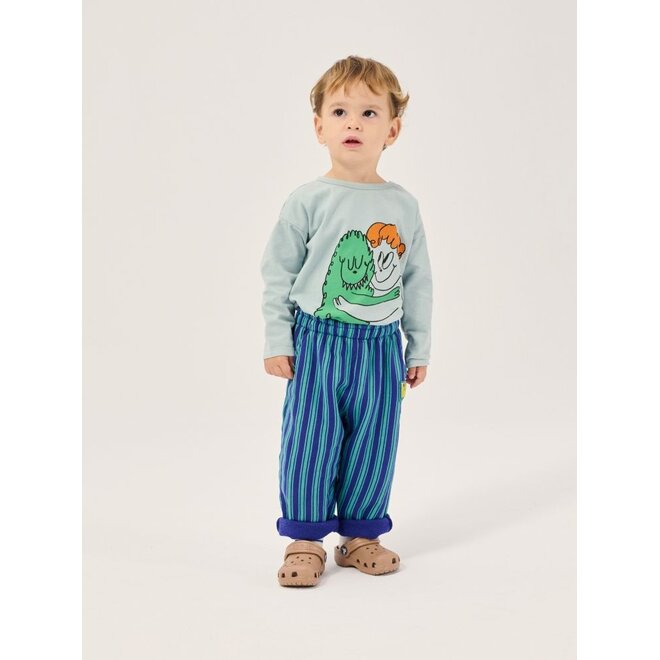 Bobo Choses | Booo Bo Choses Tag Stripes Jogging Pants Blue