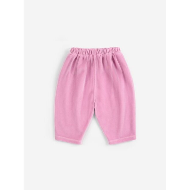 Bobo Choses | Bc Velvet Jogging Pants Pink