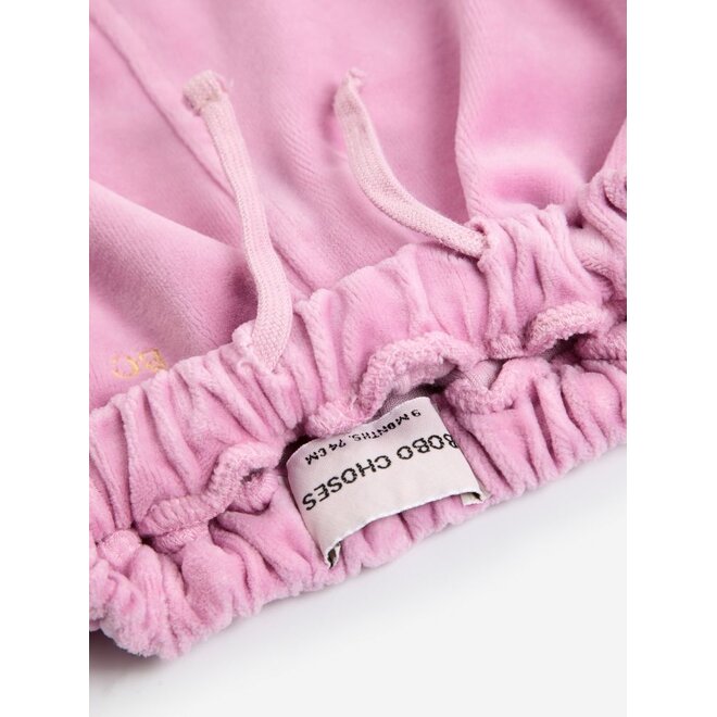 Bobo Choses | Bc Velvet Jogging Pants Pink