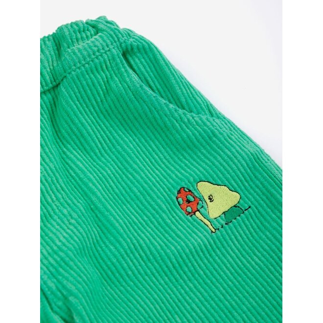 Bobo Choses | Mush Monsters Duo Corduroy Pants Green