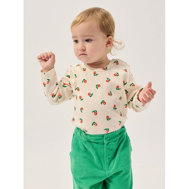 Bobo Choses | Mush Monsters Duo Corduroy Pants Green