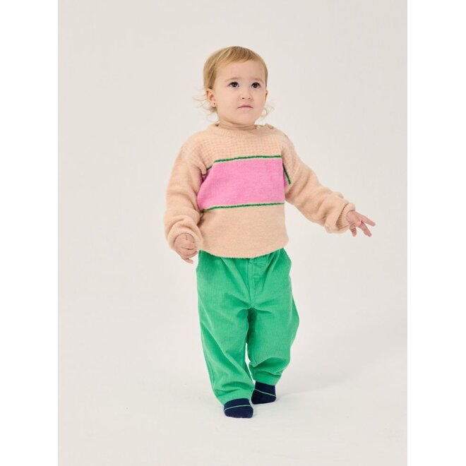 Bobo Choses | Mush Monsters Duo Corduroy Pants Green