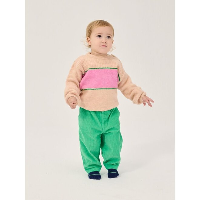 Bobo Choses | Mush Monsters Duo Corduroy Pants Green