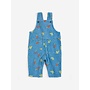 Bobo Choses | Mush Monster Duo All Over Corduroy Overall Blue