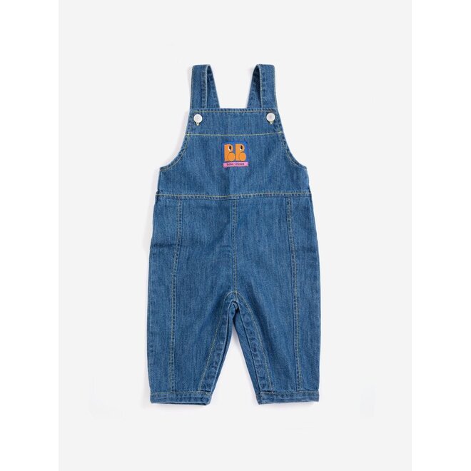 Bobo Choses | Booo Bo Choses Tag Denim Overall Midnight Blue