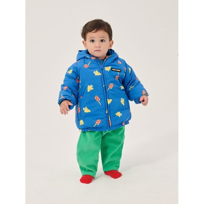 Bobo Choses | Mush Monster Duo All Over Reversible Anorak Blue