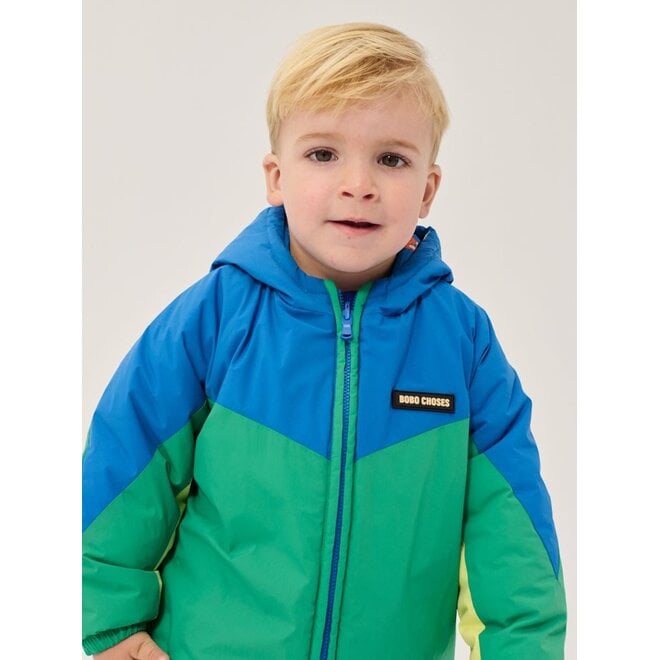 Bobo Choses | Mush Monster Duo All Over Reversible Anorak Blue