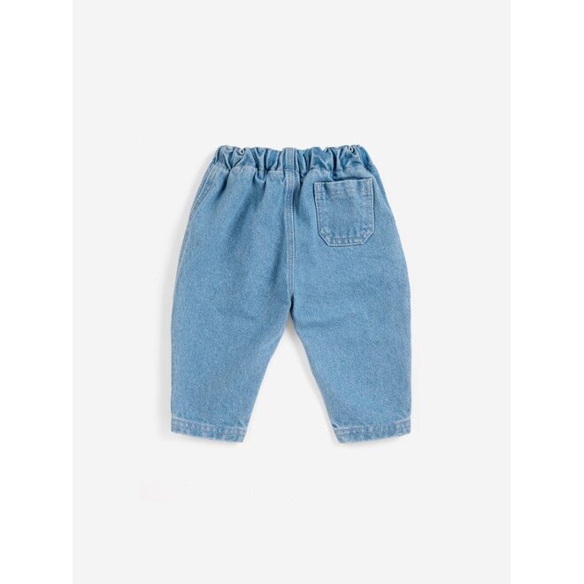Bobo Choses | B.C. Embossed Denim Pants Blue