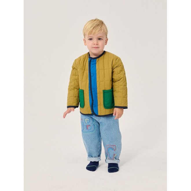 Bobo Choses | B.C. Embossed Denim Pants Blue