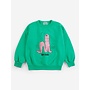 Bobo Choses | Long Puff Sweatshirt Green