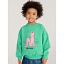 Bobo Choses | Long Puff Sweatshirt Green