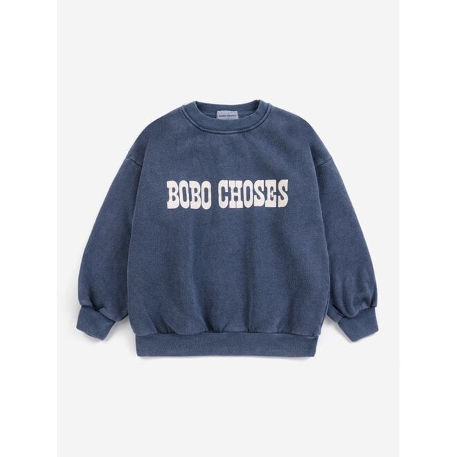 Bobo Choses | Bobo Choses Pop Sweatshirt Midnight Blue