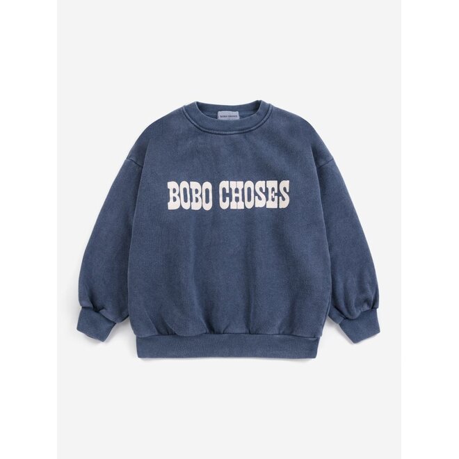Bobo Choses Pop sweatshirt Midnight Blue