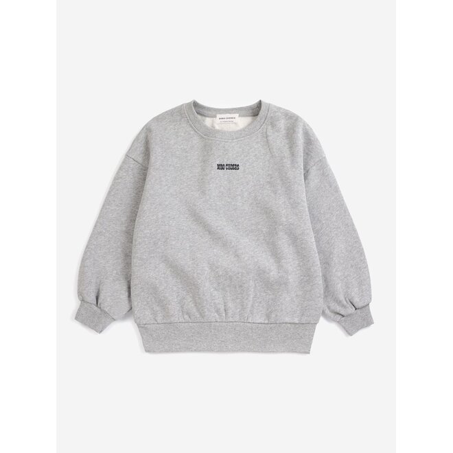 Mush Monster Duo sweatshirt Light Heather Grey