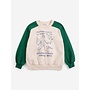 Bobo Choses | Mr. Footish Raglan Sweatshirt Offwhite