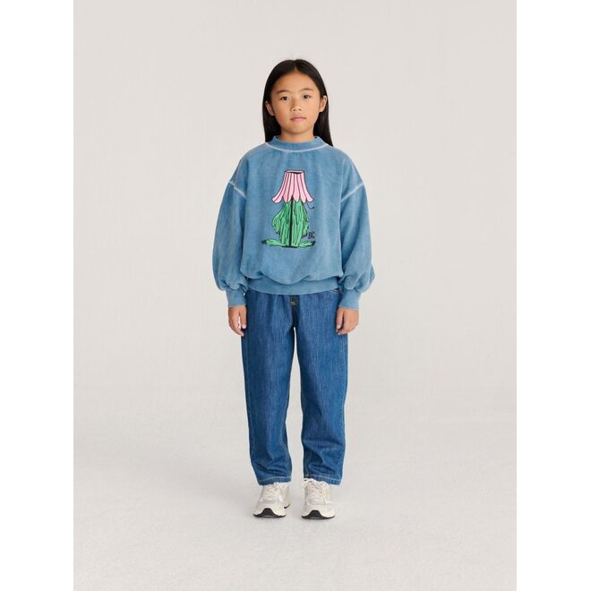 Bobo Choses | Hidden Monster Sweatshirt Blue