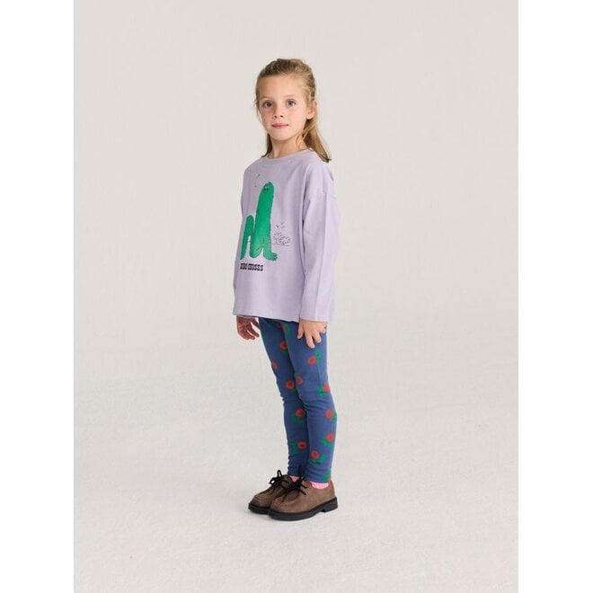 Bobo Choses | Stamp Bloom All Over Leggings Navy Blue