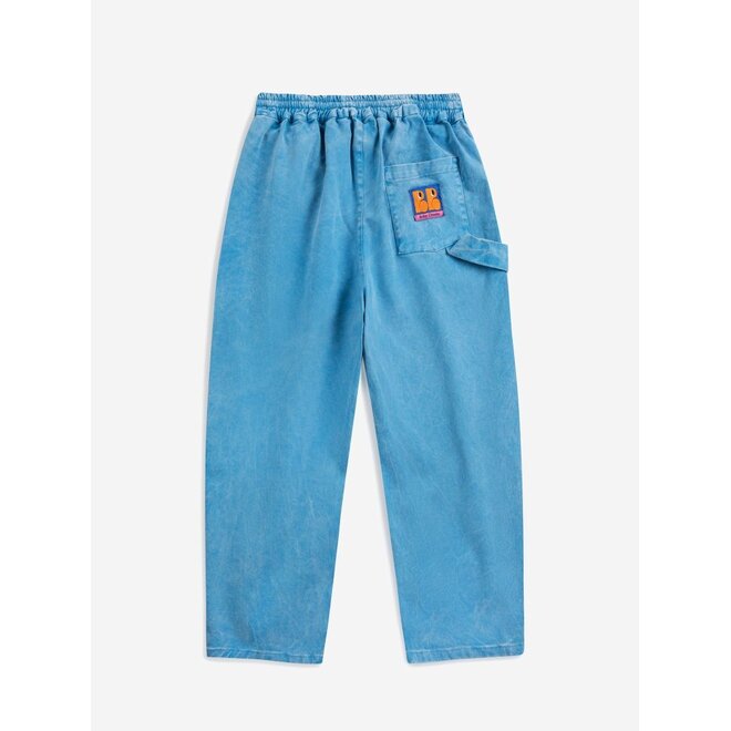 Bobo Choses | Booo Bo Choses Tag Woven Pants Blue