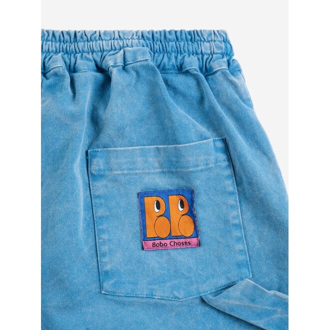 Bobo Choses | Booo Bo Choses Tag Woven Pants Blue