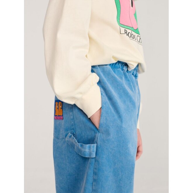 Bobo Choses | Booo Bo Choses Tag Woven Pants Blue