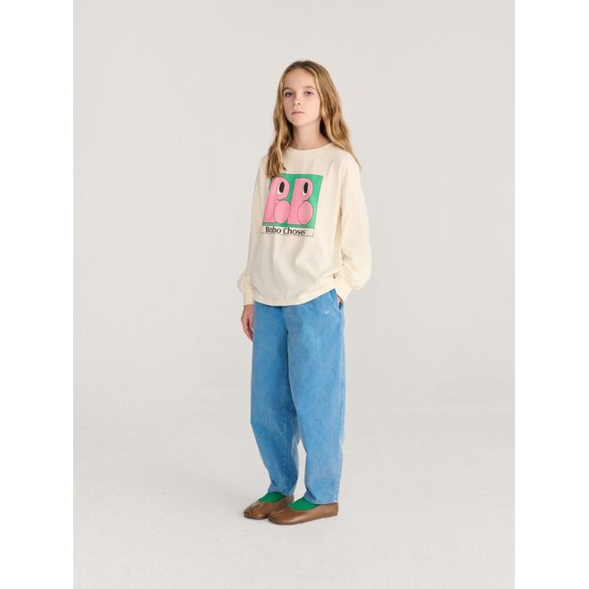 Bobo Choses | Booo Bo Choses Tag Woven Pants Blue