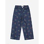 Bobo Choses | Stamp Bloom All Over Denim Pants Navy Blue