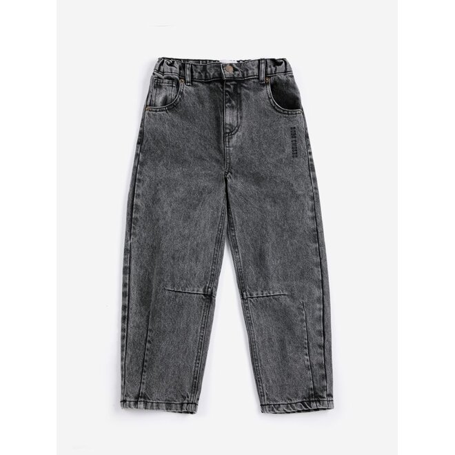 Bobo Choses | Beast Tag Denim Pants Black